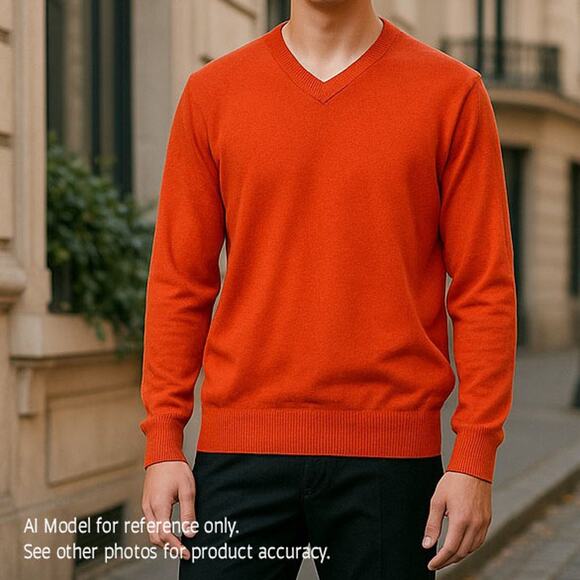 Peter Millar Merino Wool V-Neck Sweater Men's L Classic Golf Preppy Grandpacore - Picture 1 of 9